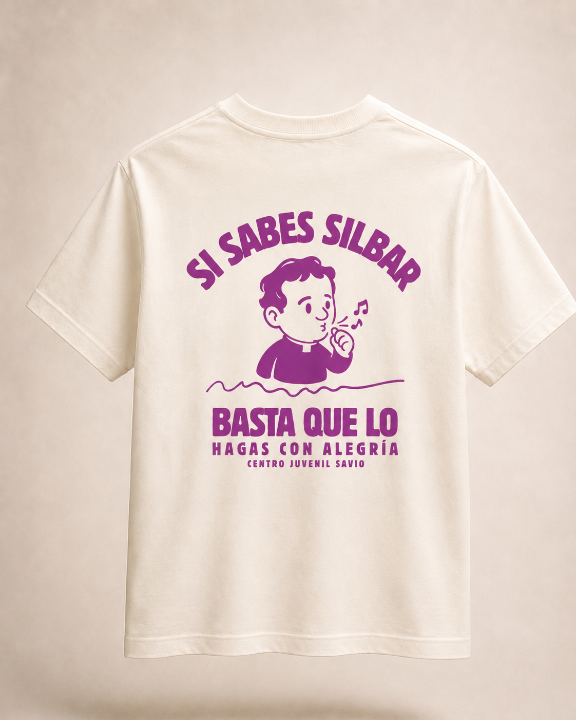 Camiseta Sabes Silbar espalda